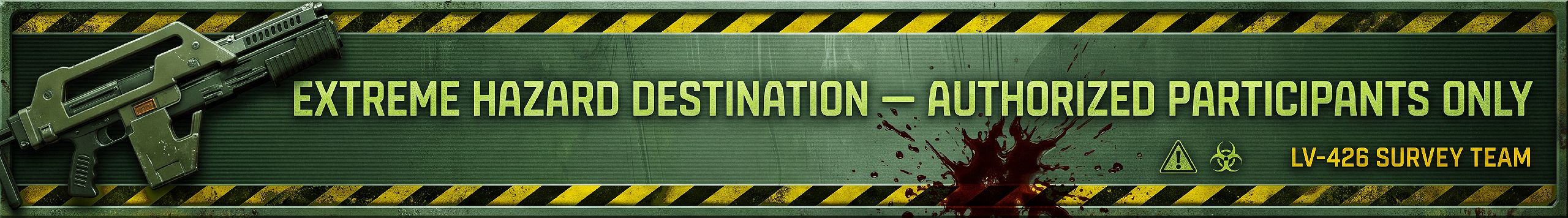 High-risk destination warning banner